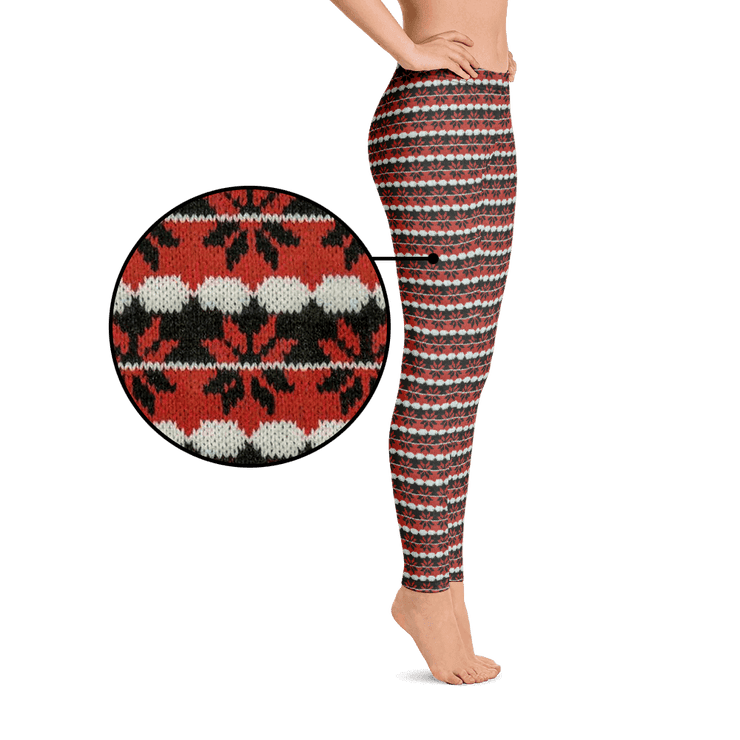 Fiery Snowflake Leggings