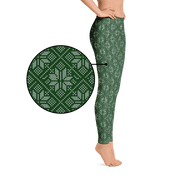 Forest Snowflake Leggings