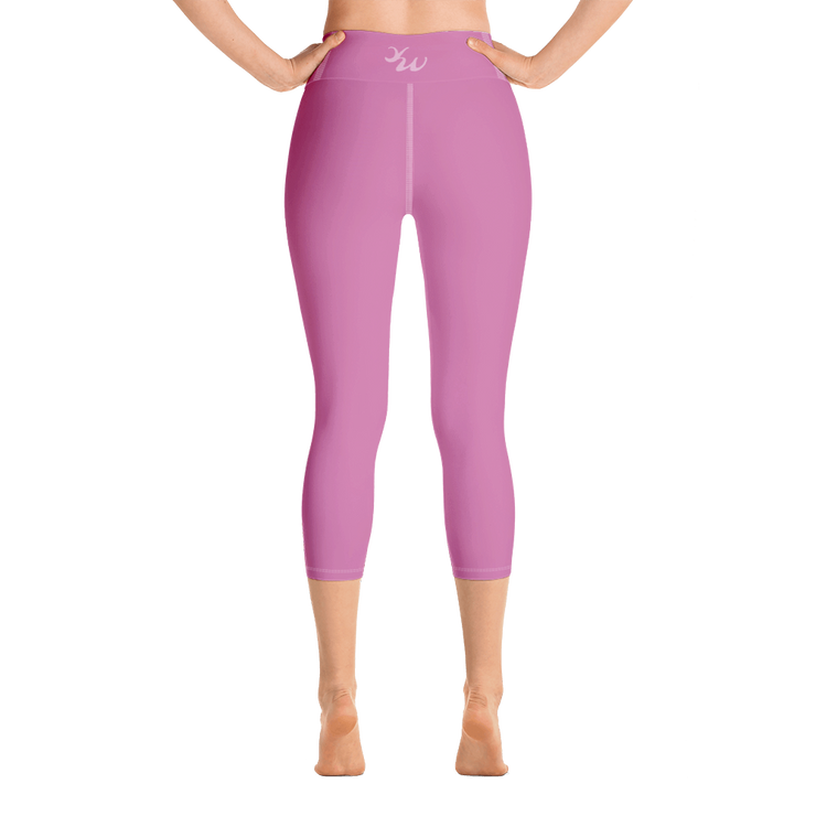 Pink Blush Capri Yoga Pants