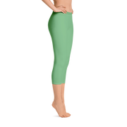 Fern Plant Capri Leggings