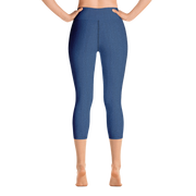 Blue Denim Jean 250 Capri Yoga Pants