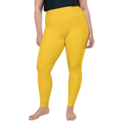 Mustard Yellow Plus Size Leggings