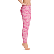 Pink Camo Pixel Leggings