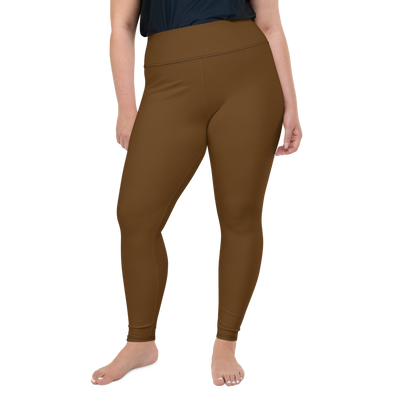 Brown Plus Size Leggings