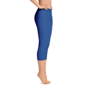 Midnight Blue Capri Leggings