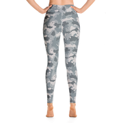 Grey Camo Yoga Pants