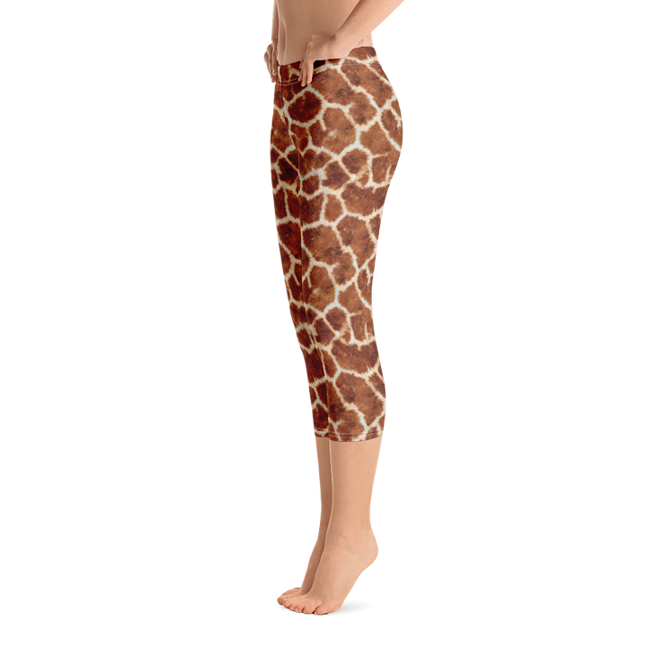 Giraffe Capri Leggings