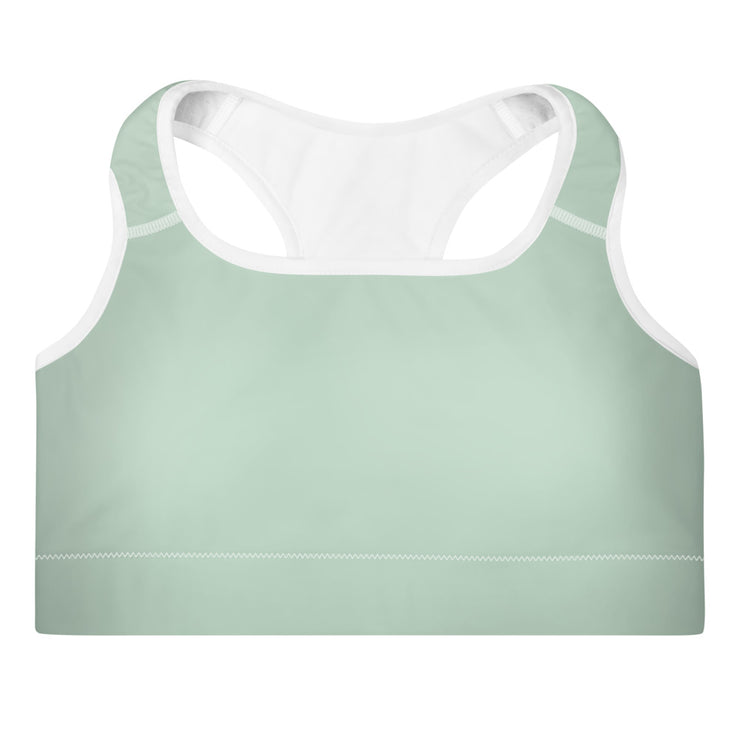 Pastel Green Sports Bra