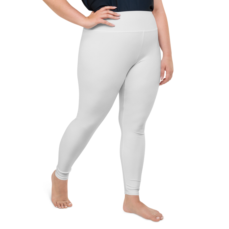 Light Gray Plus Size Leggings