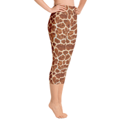 Giraffe Capri Yoga Pants