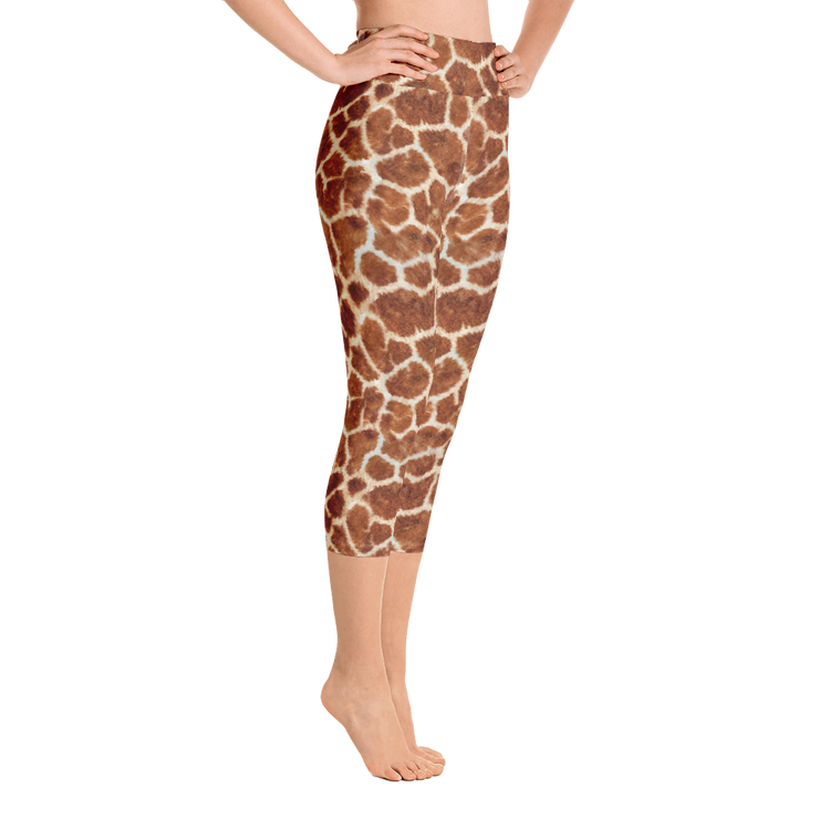 Giraffe Capri Yoga Pants