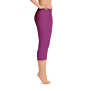 Raspberry Capri Leggings