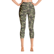 Camo Pixel Capri Yoga Pants