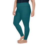 Sherpa Blue Plus Size Leggings