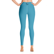 Steel Blue Yoga Pants