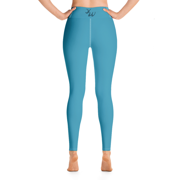 Steel Blue Yoga Pants