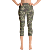 Camo Pixel Capri Yoga Pants