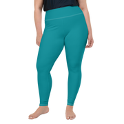 Teal Plus Size Leggings