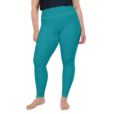 Teal Plus Size Leggings