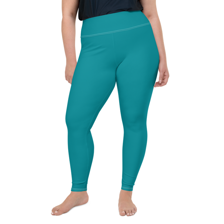 Teal Plus Size Leggings