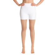 White Yoga Shorts