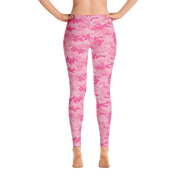 Pink Camo Pixel Leggings