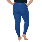 Midnight Blue Plus Size Leggings