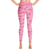 Pink Camo Pixel Yoga Pants