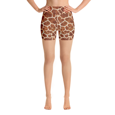 Giraffe Yoga Shorts