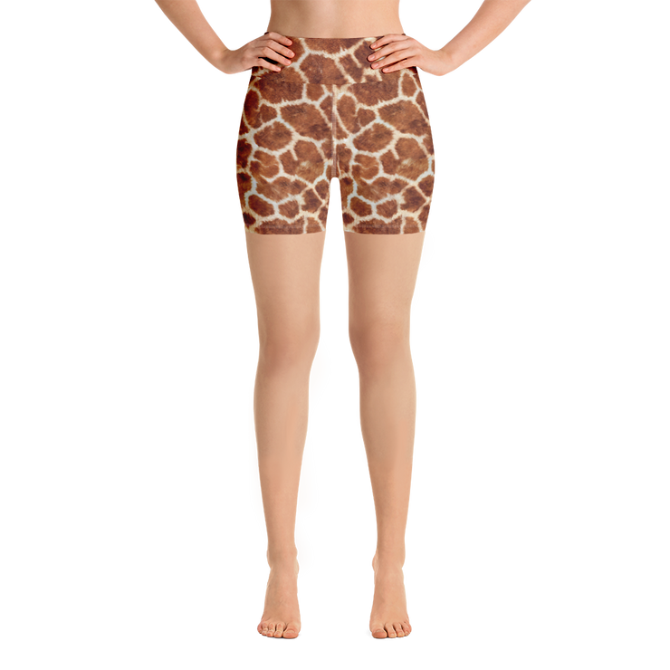 Giraffe Yoga Shorts