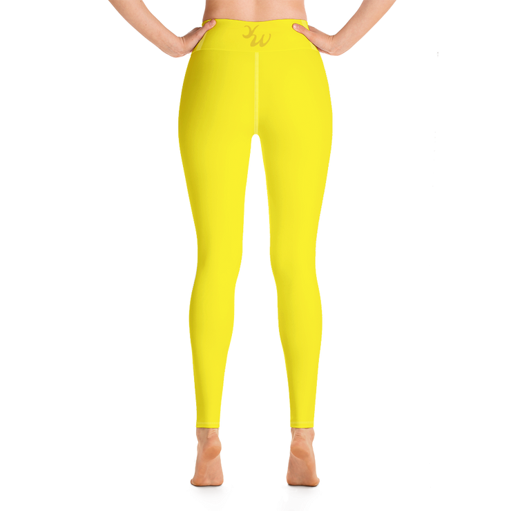 Yellow Yoga Pants