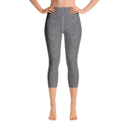 Grey Denim Jean 243 Capri Yoga Pants