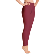 Red Wine Yoga Pants