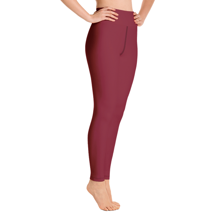 Red Wine Yoga Pants