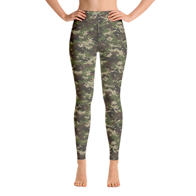 Camo Pixel Yoga Pants