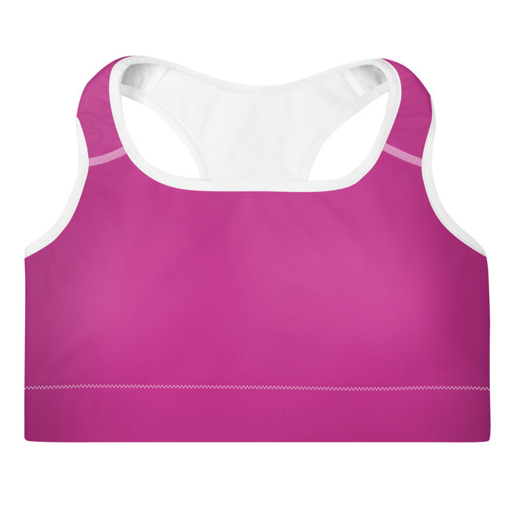 Magenta Sports Bra