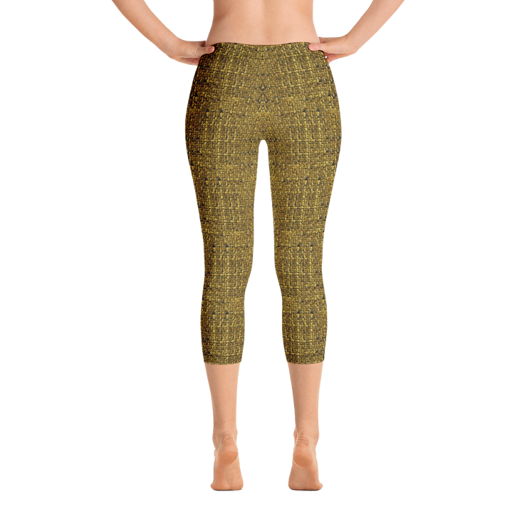 Dijon Bouclé Capri Leggings