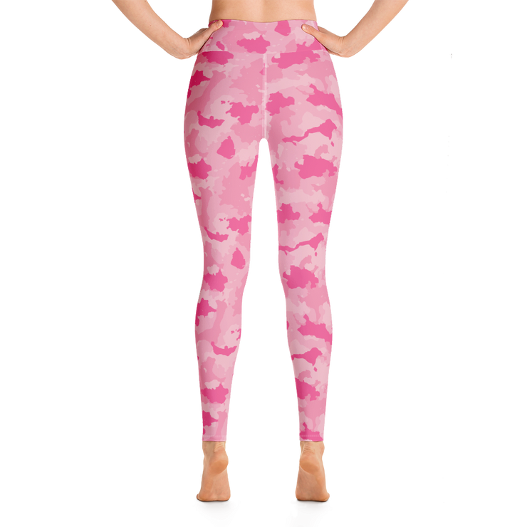 Pink Camo Yoga Pants