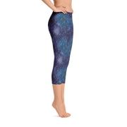 Rosemary Gold Capri Leggings