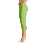 Apple Green Capri Leggings