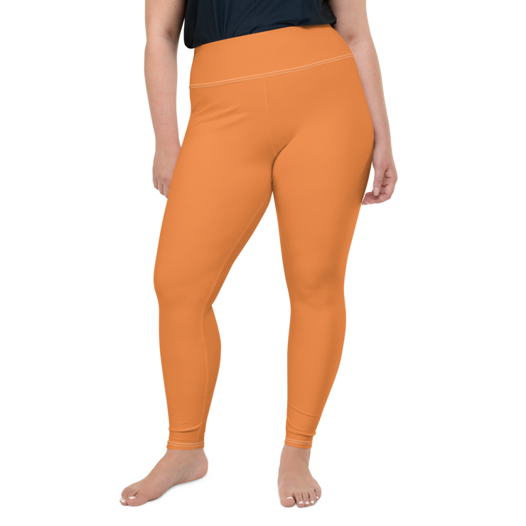 Coral Plus Size Leggings