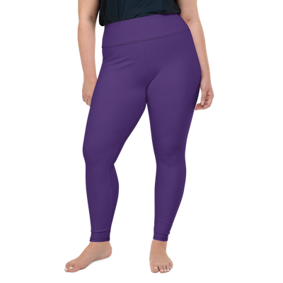 Purple Plus Size Leggings