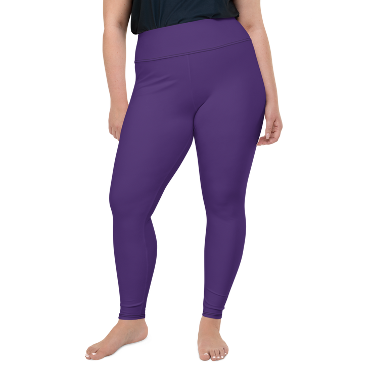 Purple Plus Size Leggings