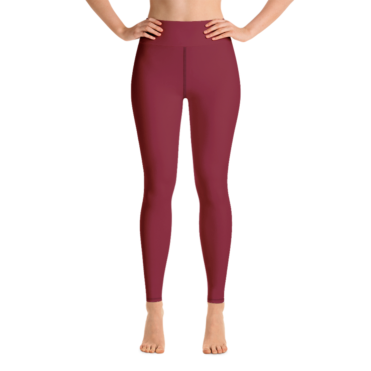 Red Wine Yoga Pants