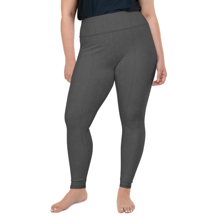 Black Denim Jean 250 Plus Size Leggings