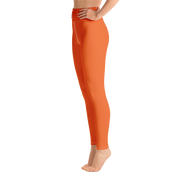 Orange Yoga Pants