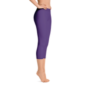 Purple Capri Leggings