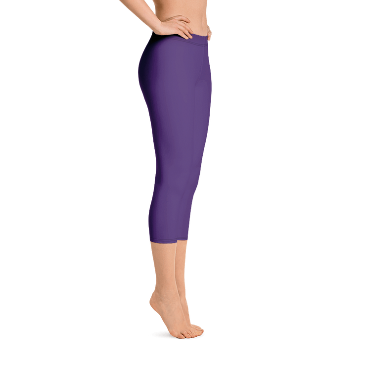 Purple Capri Leggings