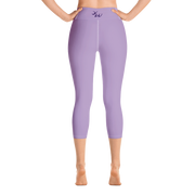 Lavender Capri Yoga Pants