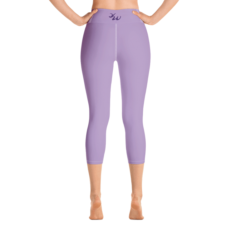 Lavender Capri Yoga Pants